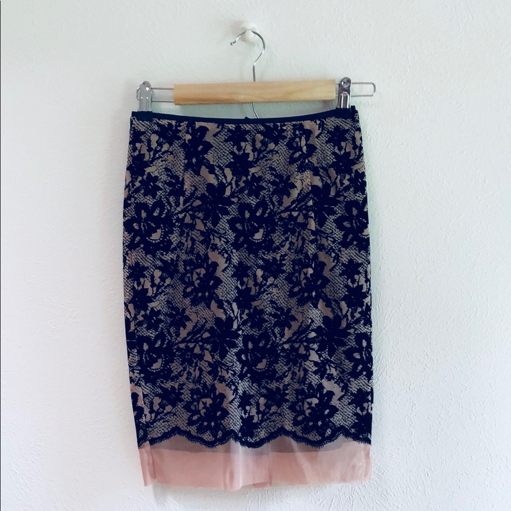 Zara basic pencil skirt.